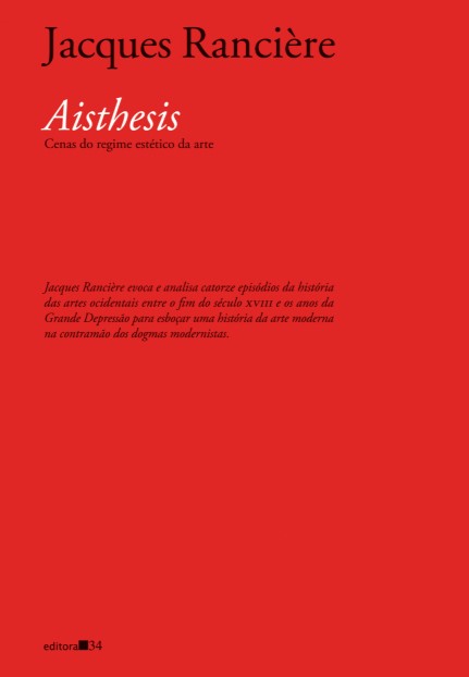Aisthesis: cenas do regime estético da arte