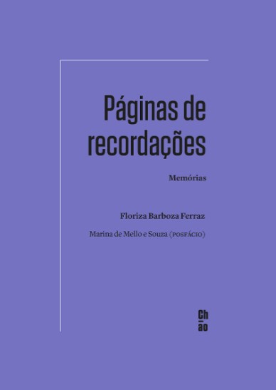 Páginas de recordações: memórias